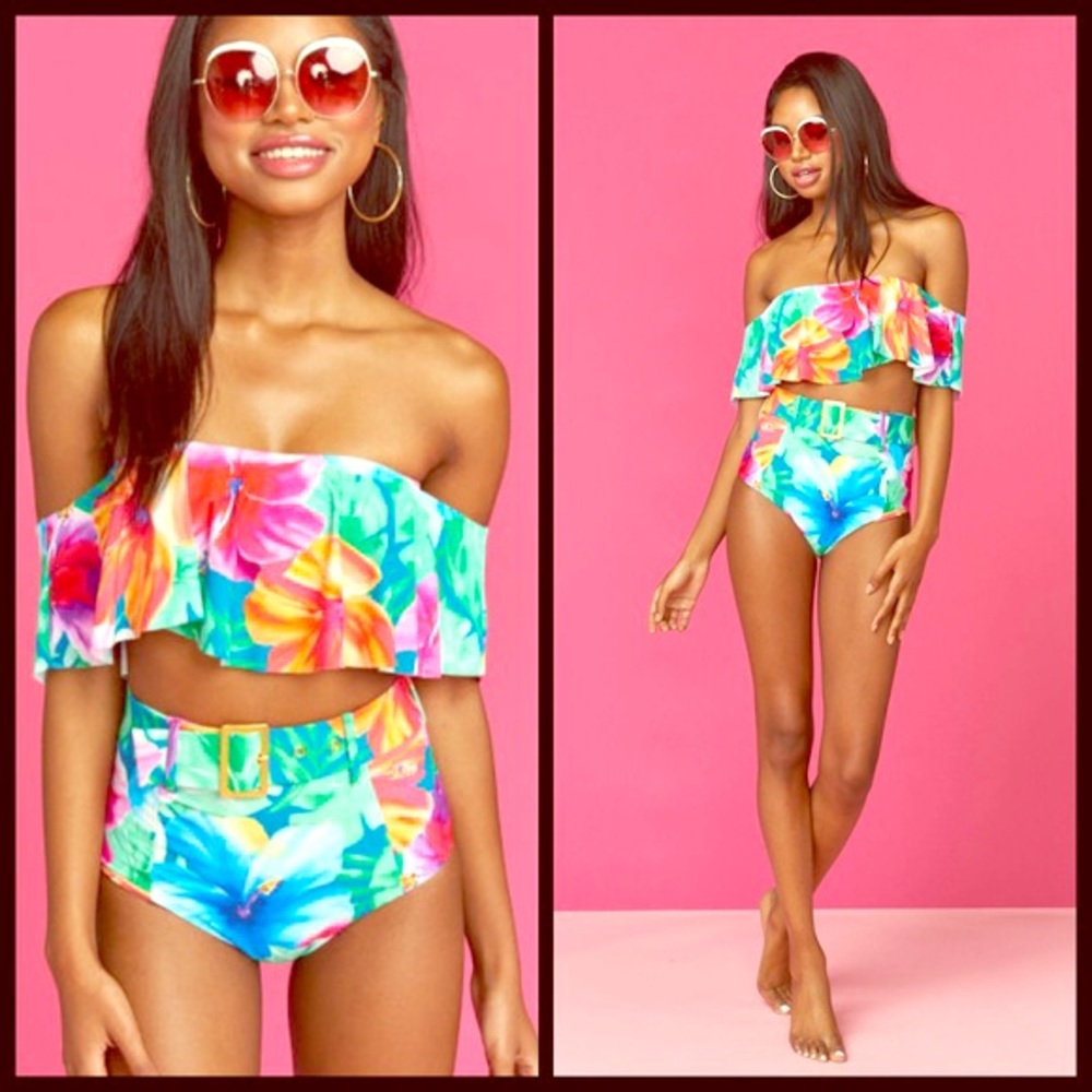 Show Me Your Mumu Malibu Barbie Bikini set